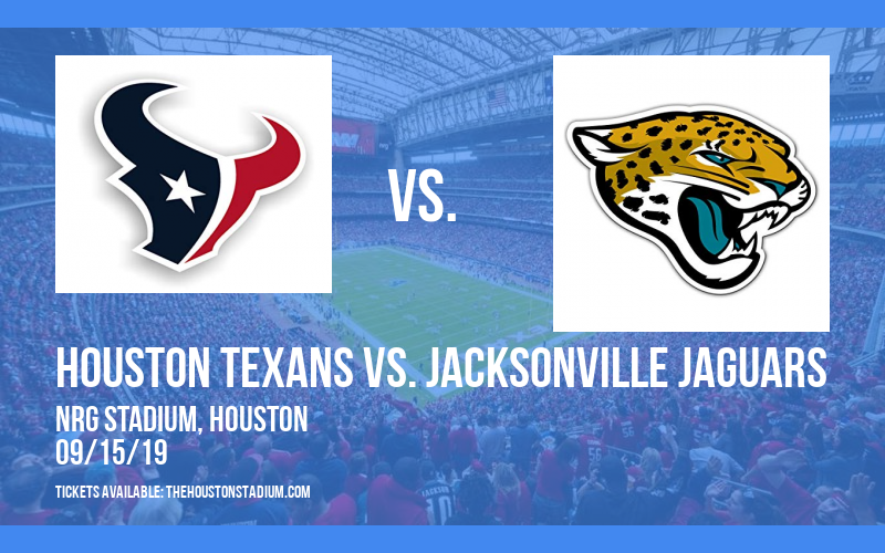 PARKING: Houston Texans vs. Jacksonville Jaguars at NRG Stadium