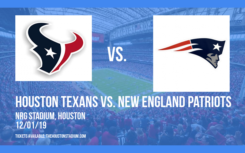 PARKING: Houston Texans vs. New England Patriots at NRG Stadium