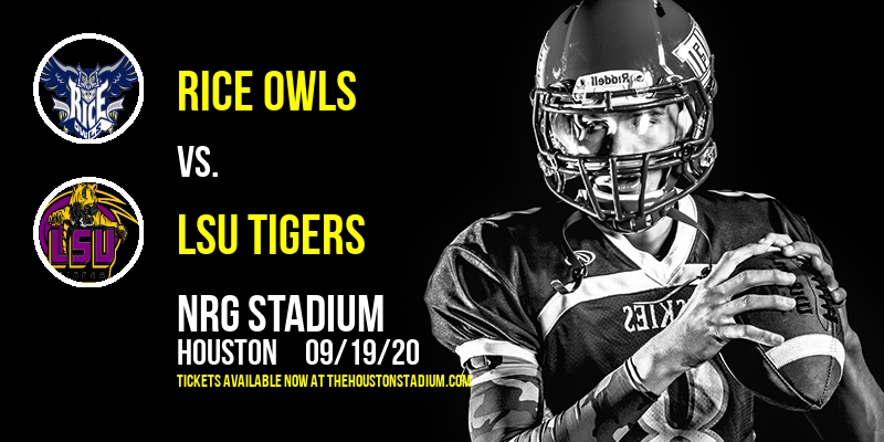 Rice Owls vs. LSU Tigers at NRG Stadium