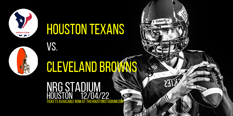 Houston Texans vs. Cleveland Browns at NRG Stadium