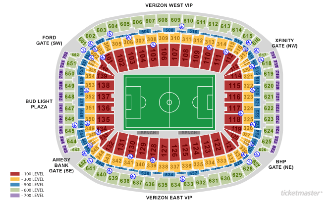 NRG Stadium Seating Chart