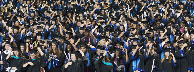 University Of Houston Downtown Graduation at NRG Stadium