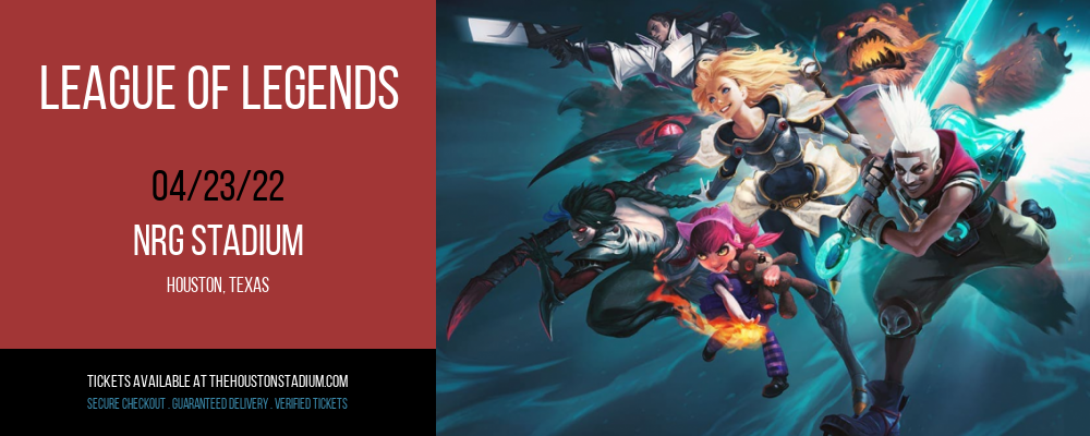 League of Legends at NRG Stadium tickets League of Legends at NRG Stadium