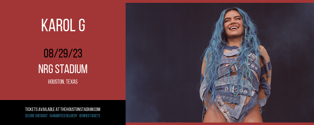 Karol G at NRG Stadium tickets Karol G at NRG Stadium